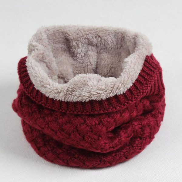 

scarves women winter warm ring girls' boys knitting neckerchief for scarf 001, Blue;gray