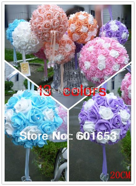 

rose bouquet wall decoration many colors rose ball for wedding decoration home