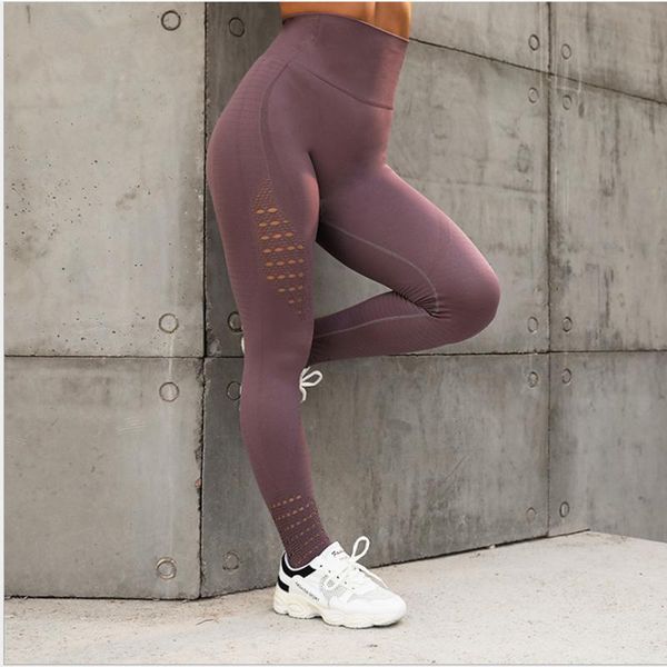 

women energy seamless tummy control yoga pants super stretchy gym tights high waist sport leggings running pants, White;red