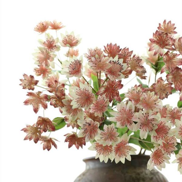 

decorative flowers & wreaths 1pc snow lotus artificial flower branch for diy home floral arrangement accessories wedding party decoration fa
