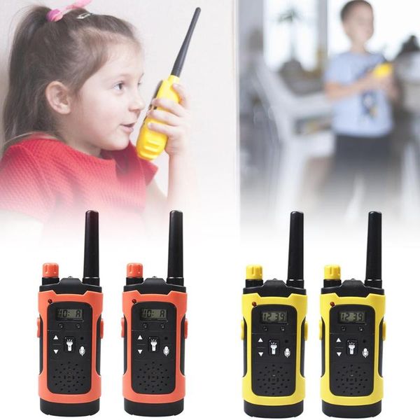 

walkie talkie children handheld transceiver 200-300m range long reception distance interphone kids interactive electronic toy