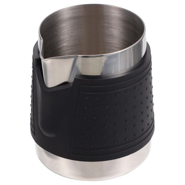 

mugs 350ml frothing pitcher anti-scald silicone stainless steel coffee