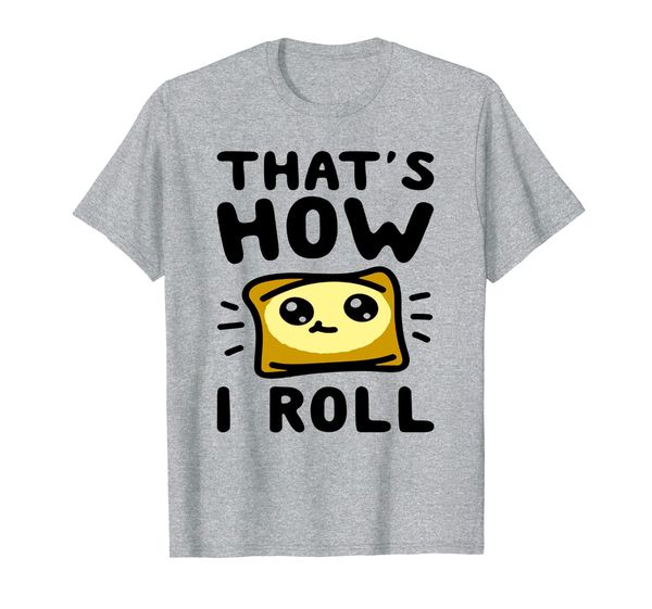 

that's how i pizza roll tshirt, White;black