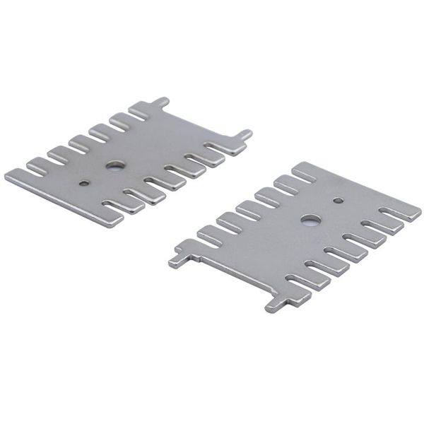 

10pcs 100pcs aluminum alloy fishbone heat sink 32*23*1mm ultra thin aluminum radiator high power ic chip conducting strip