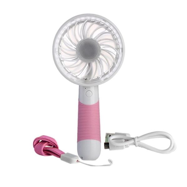 

electric fans portable usb rechargeable fan mini sports handheld table cooling air conditioner for home office outdoor rotary vane ce