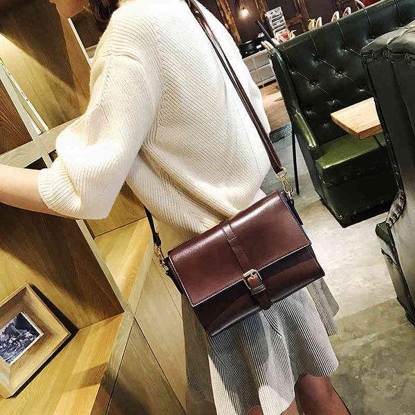 

hbp wholesale new hands korean version of simple retro hundred casual shoulder s small square diagonal bags