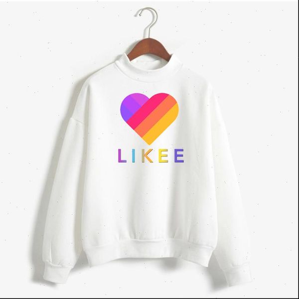 

likee app pullover likee heart cat 2021 fashion female sweatshirt funny lgbt rainbow hoodie women harajuku animal clothes, Black