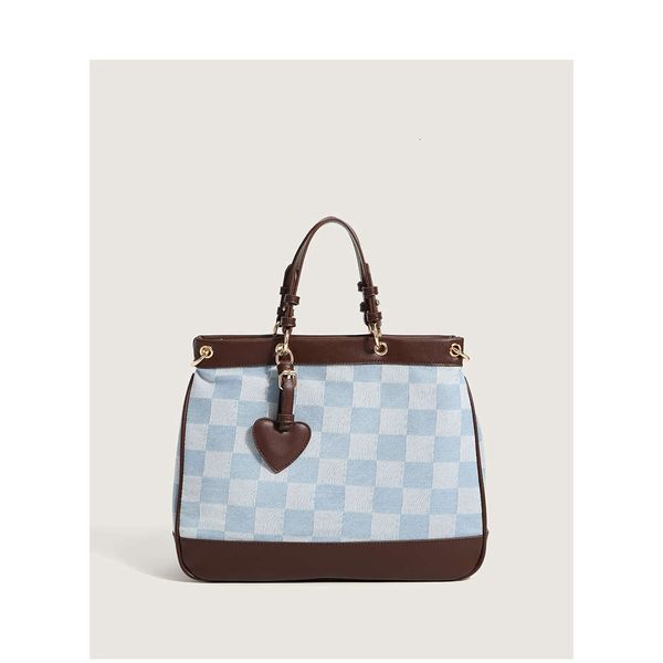 

same handbag tote bag large capacity women's autumn and winter 2021 fashion love canvas single shoulder menger bag trend