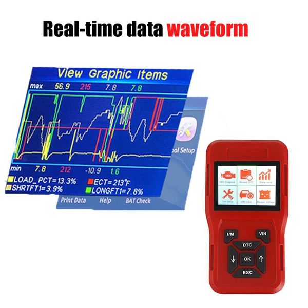 

code readers & scan tools obd2 car diagnostic tool automotive scanner engine analyzer reader obdii