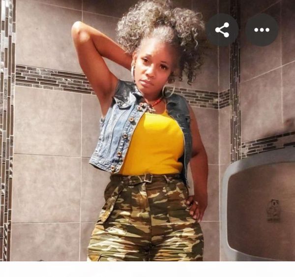 

kinky curly salt and pepper silver grey human hair ponytail gray pony tail 120g clip ins, Black