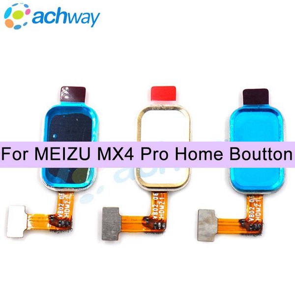 

cell phone cables meizu mx4 pro home button fingerprint scanne key touch id sensor flex cable ribbon for 5.5"