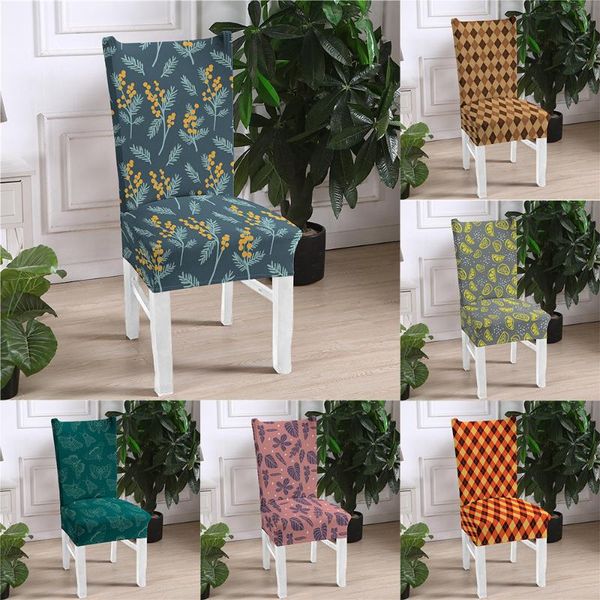

chair covers stretch elastic cover spandex removable housse de chaise dining seat banquet wedding el anti dirty