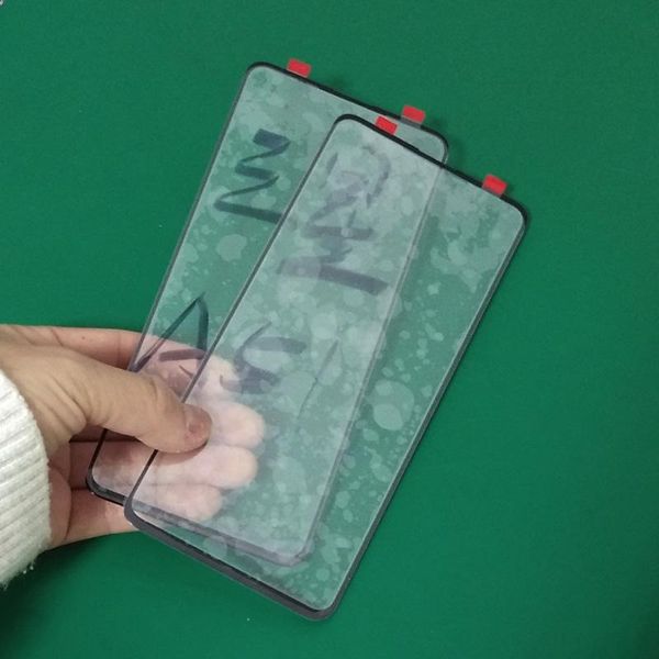 

cell phone screen protectors 5pcs/lot lcd front touch glass outer lens replacement for a51/a41