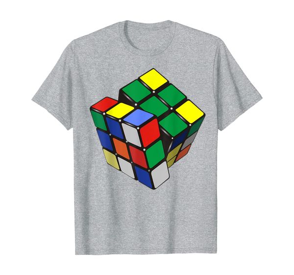 

rubik cube t-shirt lovers, White;black