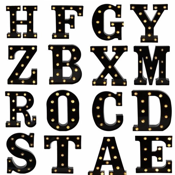 

oygroup black light up led letter marquee sign lights for wedding birthday party christmas night light lamp home bar decoration