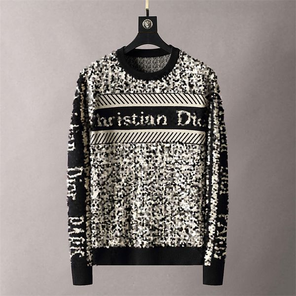

mens womens designer sweaters letters pullover 21ss men hoodie long sleeve active sweatshirt knitted sweater, White;black