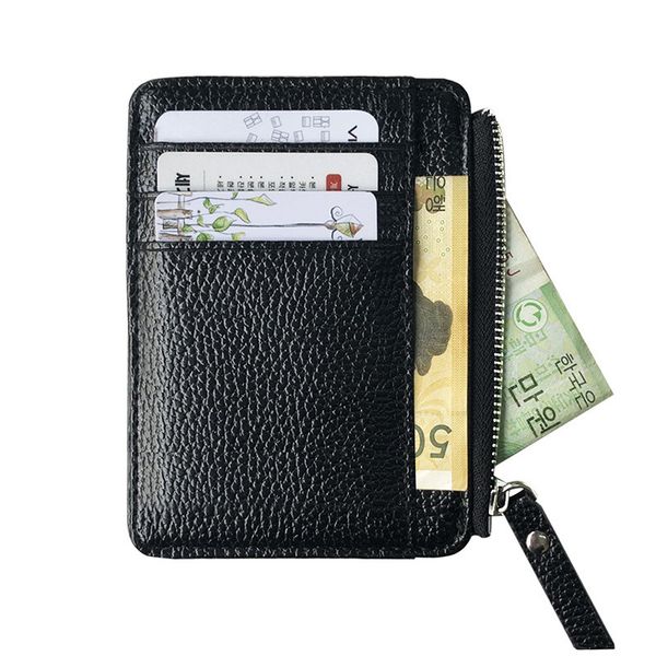 

salemen on effects color tissue pu rits cardholder mini wallet new, Red;black