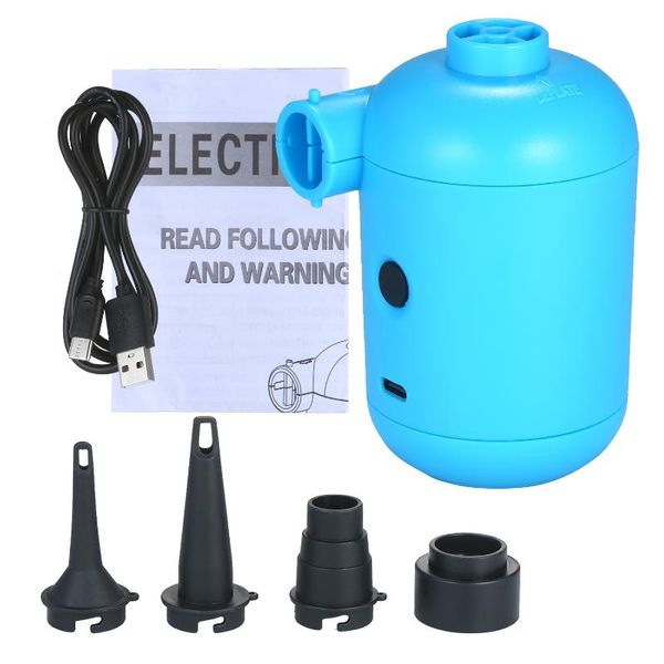 

rafts/inflatable boats portable usb electric air pump mattress boat sofa auto inflatable for car camping inflator