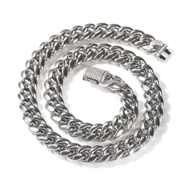 

chains designer fashion bling hip hop cuban chain necklace, Silver