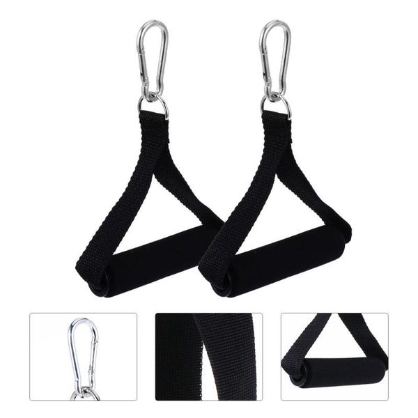 

1 set of fitness handles exercise handle grip handles training stretch ring