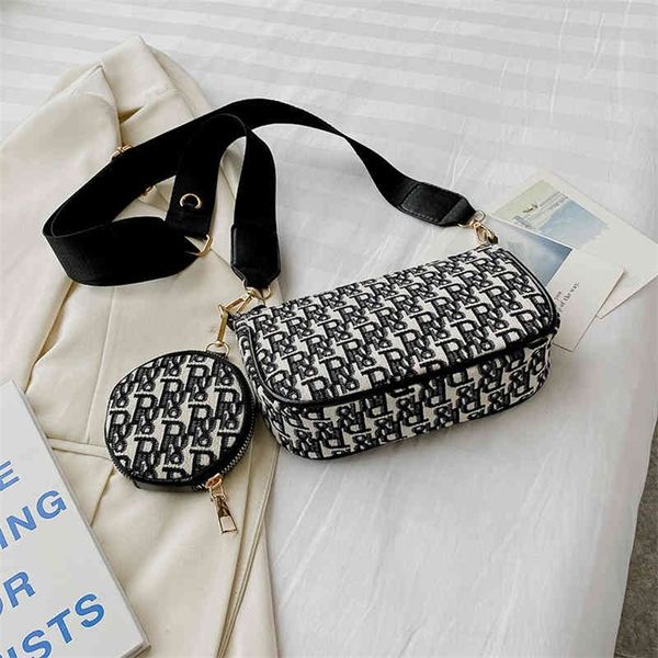 

70% off deals online autumn and winter new style single shoulder steamed stuffed bun mother bag fashion two-piece messenger women's