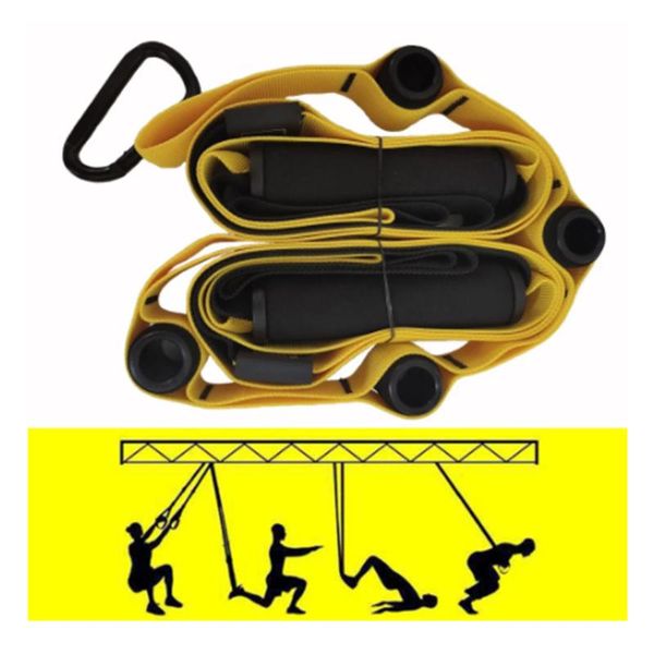 

resistance bands suspension set hanging belt for training yoga stretch strap pull rope fitness exercise home gyms workout