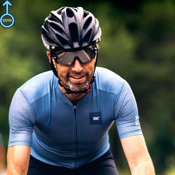 

racing jackets summer team men cycling jersey ixcor quick dry lightweight sports bike blue short sleeve customizable solid color shirt, Black;red