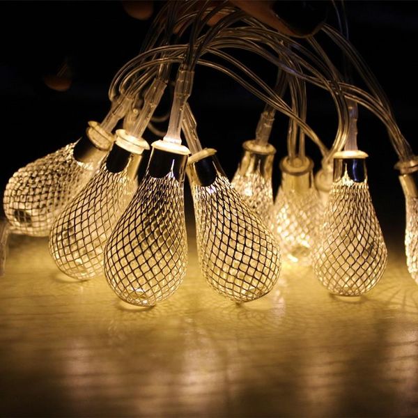 

water drop led string lights hollow leds light for childs bedroom decoration christmas cute warm white battery guirnalda luces