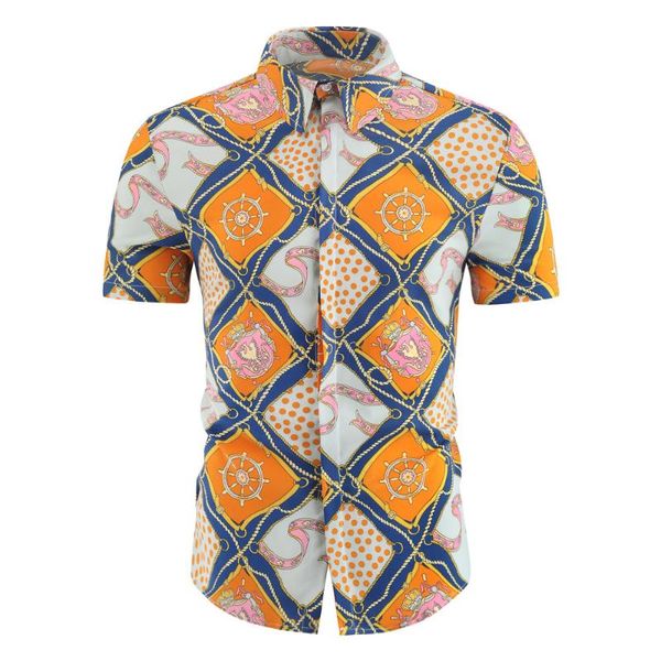 

men's casual shirts sb06395 fashion 2021 runway luxury european design party style clothing, White;black