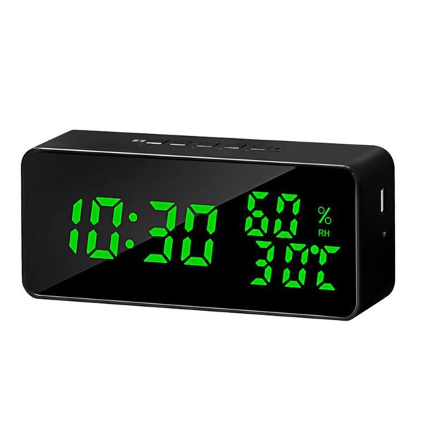 

other clocks & accessories digital alarm clock snooze led electronic watch for kids room desk usb phone charging app control 100colors displ