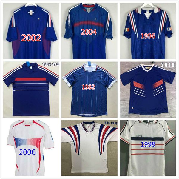 

1998 france world cup champions retro vintage zidane henry maillot de foot thailand quality soccer jerseys uniforms football jerseys shirt, Black;yellow