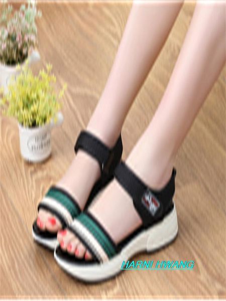 

women's summer flip-flops 2021home ladies slippers and sandals women's sandals heel sandal woman luxury design slipper slippers, Black