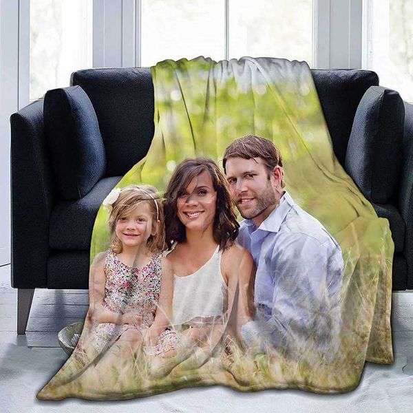

blankets upetstory custom flannel throw blanket personalized po fleece for sofa customized diy print on demand drop