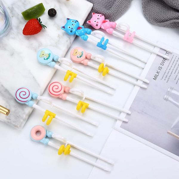 

chopsticks 1pair cartoon children training baby learning tableware trainning