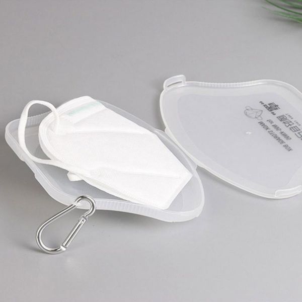

mask storage box temporary storage box waterproof dust-proof mask holder organizer portable temporary folder