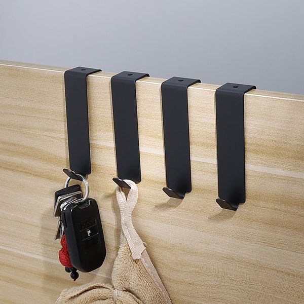 

hooks & rails 1pcs indoor over the door hook organizer rack 3.9 in hanging towel housekeeper on wall hanger 2021