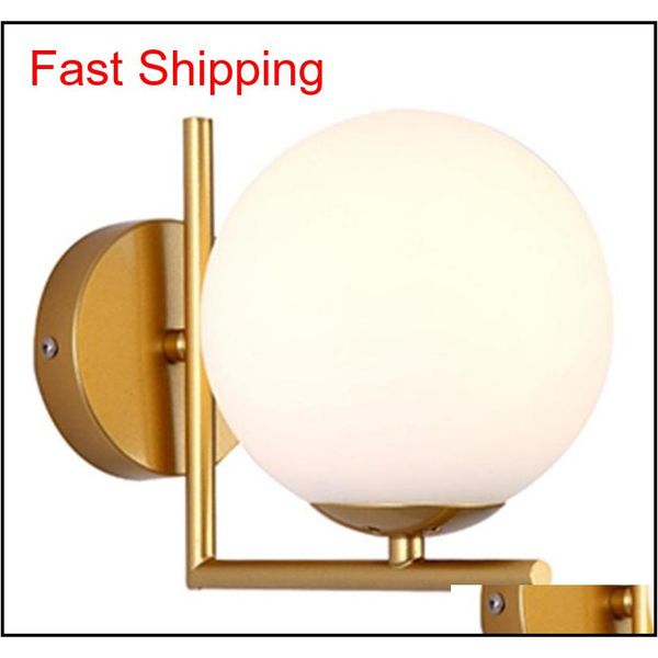 

modern style led wall lamp nordic glass ball wall lamp pas corridor qylvvj bdenet