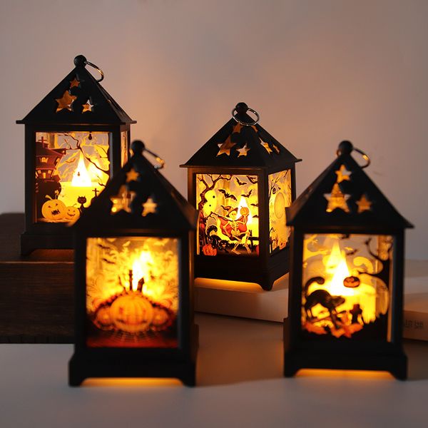 

halloween candle light high-quality design (with battery) novelty holiday mood gift