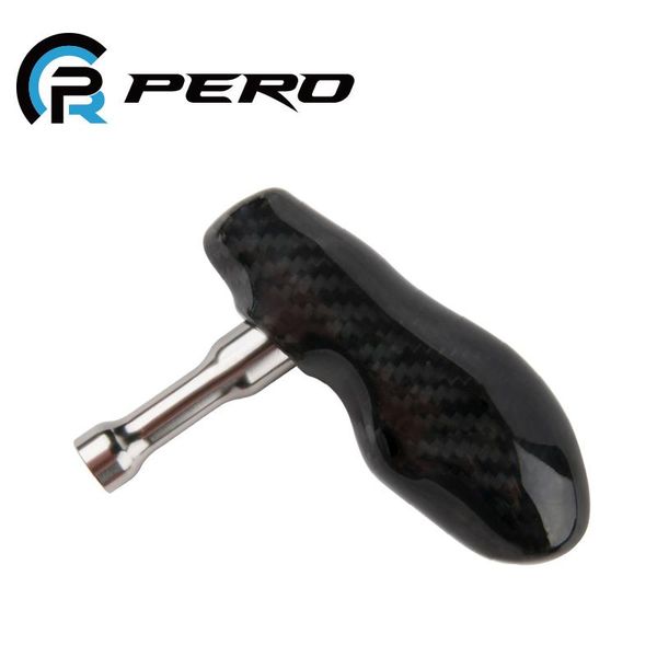 

baitcasting reels pero carbon fishing reel handle rocker trolling wheel 110mm length casting knob diy