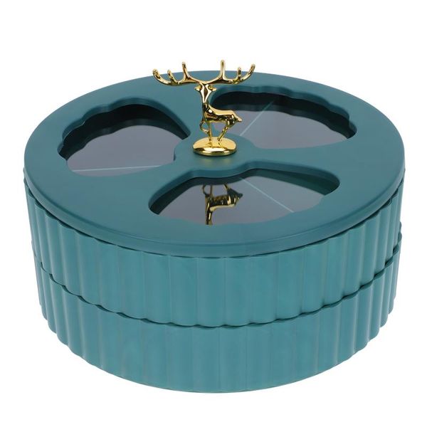 

storage drawers 1pc decorative food tray plate candy multi-grid