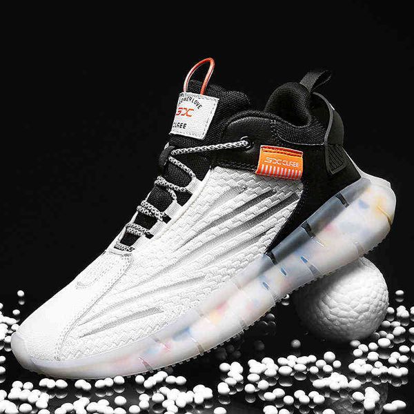

dress shoes sports shoes 2022 autumn large casual flying woven breathable sports popcorn korean coconut, Black