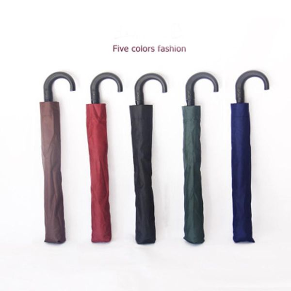 

umbrellas windproof double-layer automatic folding umbrella women and men ten bones luxury large business rainproof gi