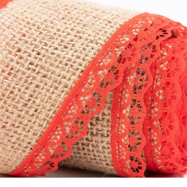 

new lace linen roll length 2meters wide 5cm diy clothing shoes and hats wedding home decoration lace ribbon african lac jllavy, Pink;blue