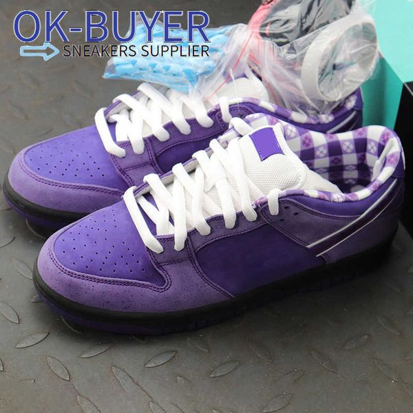 

one 1 dunks mens casual shoesskateboard shoe purple lobster designer independent brand women men high low trainer platform