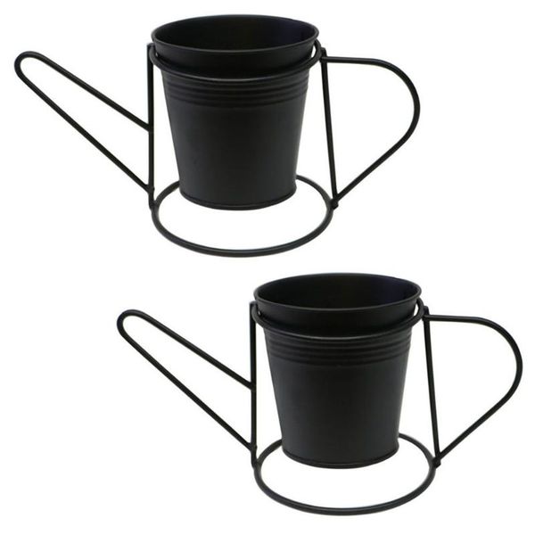 

mugs 2pcs creative succulent flowerpot simple plant pot adornment random color