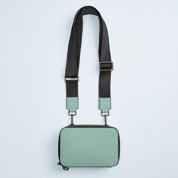 

waist bags casual small box designer ladies messenger bag fashion pu leather wide shoulder strap
