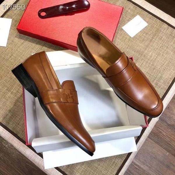 

mm men formal shoes genuine leather man luxury designers dress shoe slipons male social shoe wedding footwear big size 45 11, Black