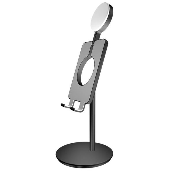 

cell phone mounts & holders portable fill light holder adjustable wireless live broadcast stand desk dimmable led selfie for living durable