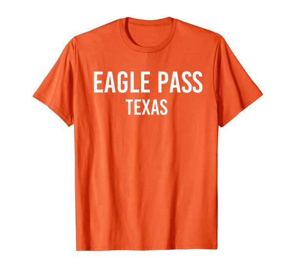 

eagle pass texas tx usa patriotic vintage sports t-shirt, White;black