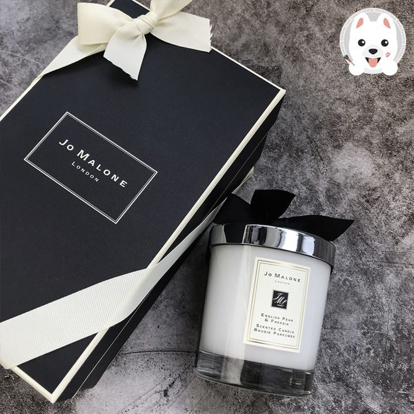 

jo malone candle 200g incense sea salt wild bluebell english pear oud bergamot scented candles bougie parfume brand fragrance deodorant wax